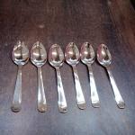 Big Dinner Spoons, 6 Pieces stainless Steel Table Spoon